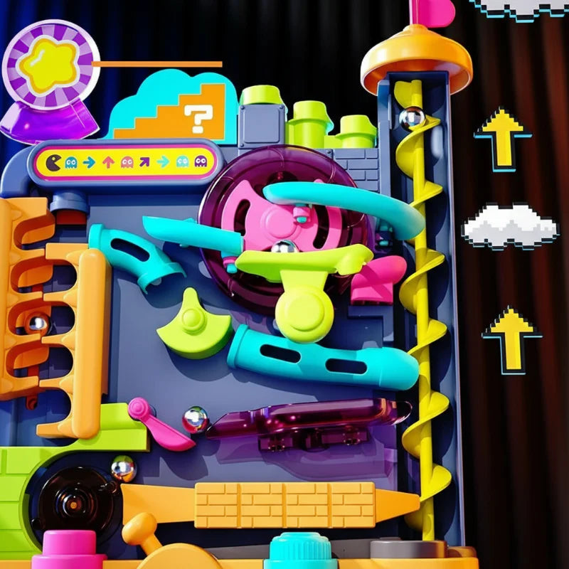 MarbleMind™ – Educatieve Ballenbaan – Avontuurlijke Baan met Ballen