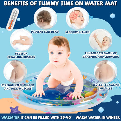 AquaTots™ – Sensorische Watermat voor Baby’s – Ontwikkelend Speelkleed