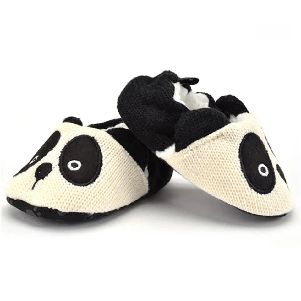 NestleToes™ – Antislip Babyslofjes van Katoen – Warme Baby Schoenen