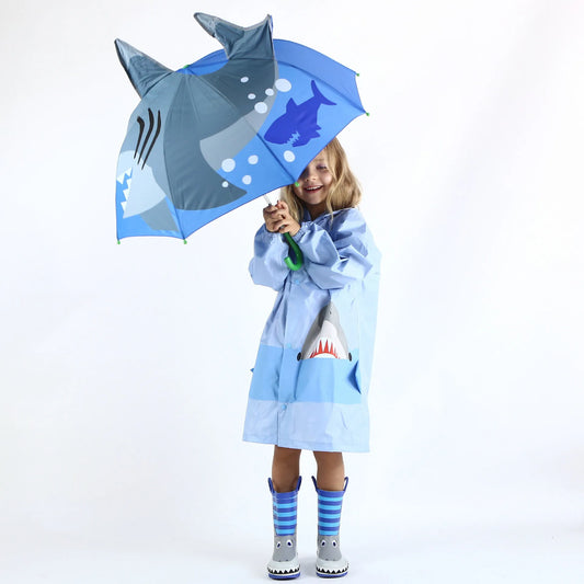 RainBuddy™ – Kleurrijke Kinderparaplu met Dierenprint – Speelse Regenbescherming