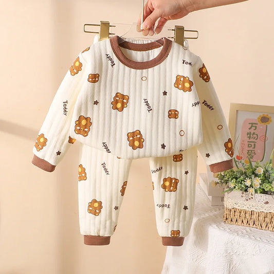 DreamNest™ – Ultrazachte Drie-Laags Pyjama – Comfortabele Peuter Nachtkleding