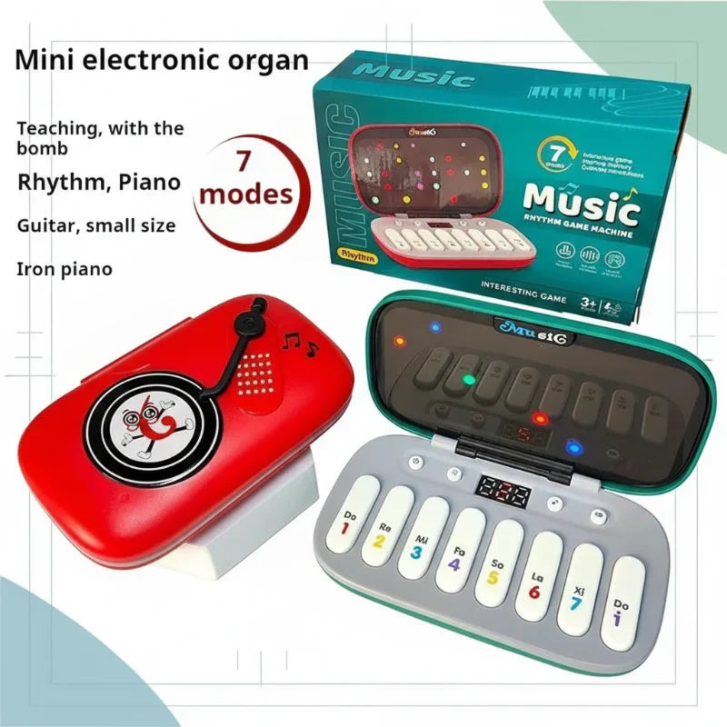 MelodySpark™ – Interactief Muziek- en Lichtpiano – Educatief Speelgoed Toetsenbord