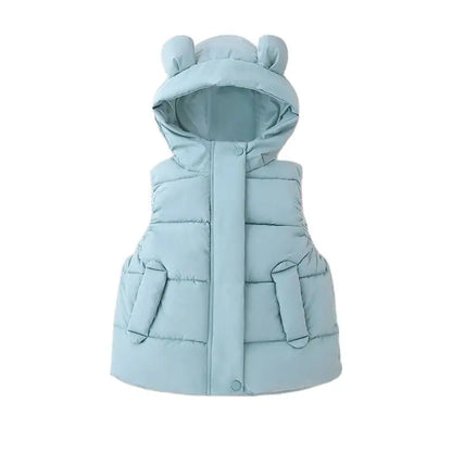 FrostHood™ – Warme Bodywarmer met Capuchon – Comfortabele Kinder Gilet