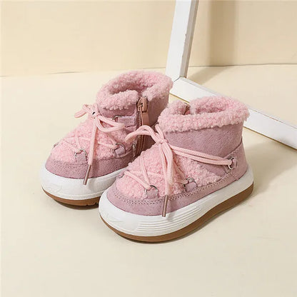 SnowPaws™ – Warme Anti-Slip Winterlaarzen – Kinder Schoenen