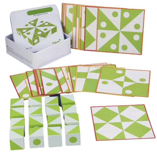 Thinkaroo™ – Creatief Houten Denkspel – Educatief Bouwplezier