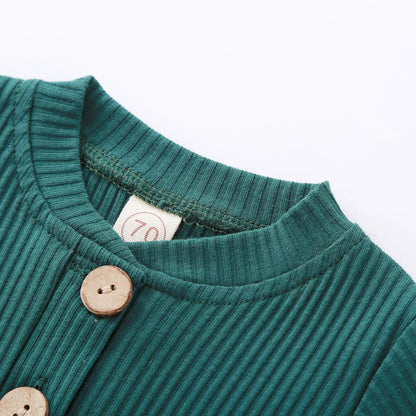 CuddleNest™ – Comfortabel Baby Kledingset – Warme Twee-Delige Outfit