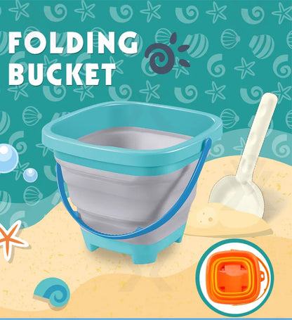 SandSnap™ – Opvouwbare Strandset voor Kinderen – Creatief Zand Speelplezier