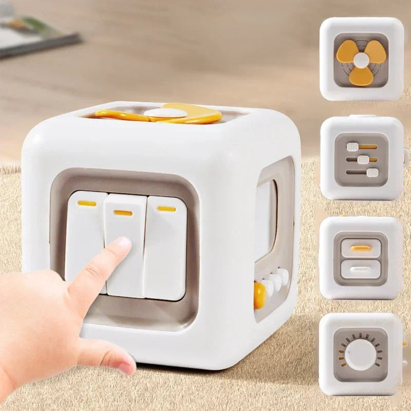 SenseCube™ – Educatieve Voel- en Friemelbox – Sensorisch Speelgoed Kinderen