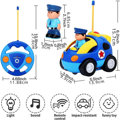 ChaseCruze™ – Politieauto met Afstandsbediening – Interactieve Racespeelgoed Auto
