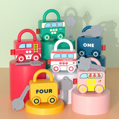 PeuterPuzzelSlot™ – Speel & Leer – Montessori Speelgoed