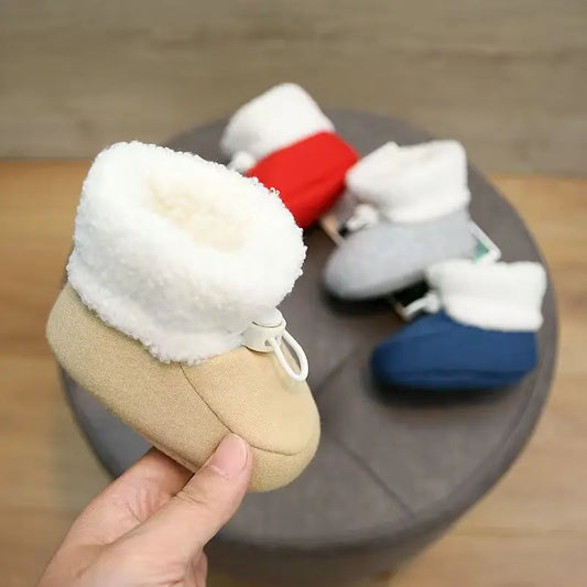 CozyTread™ – Warme Antislip Winterlaarsjes – Baby Winter Schoentjes