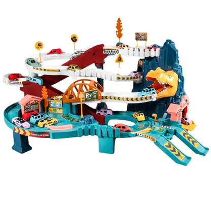 DinoRacers™ – Interactieve Auto Speelbaan met Dino’s – Educatief Raceplezier