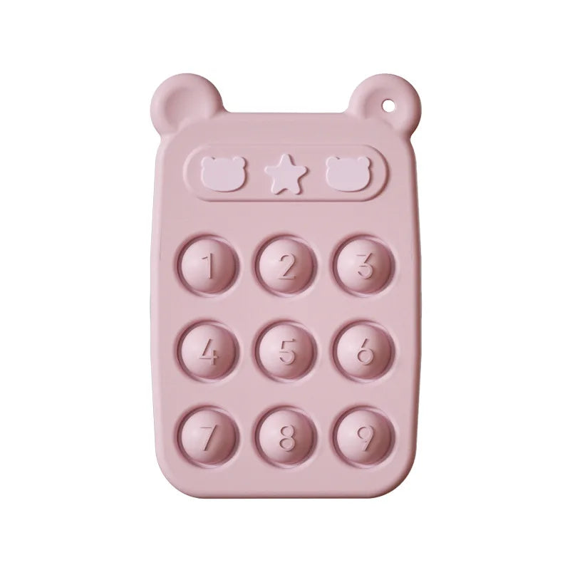 Fidget Phone™ - Bijtring & Fidget speelgoed in 1 - Siliconen Fidget Telefoon