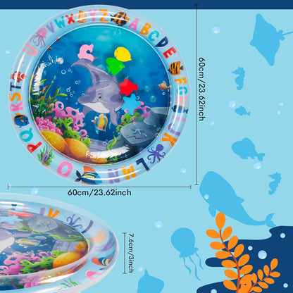 AquaTots™ – Sensorische Watermat voor Baby’s – Ontwikkelend Speelkleed