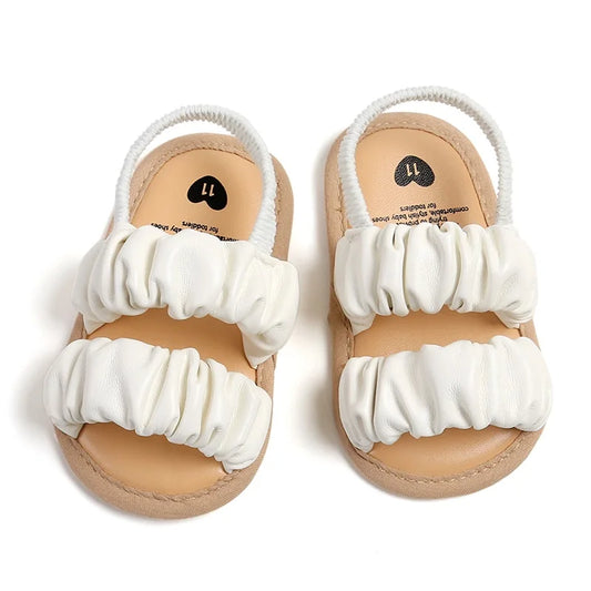 TinyTwinkles™ – Zachte Antislip Sandaaltjes – Baby Meisjes Sandalen