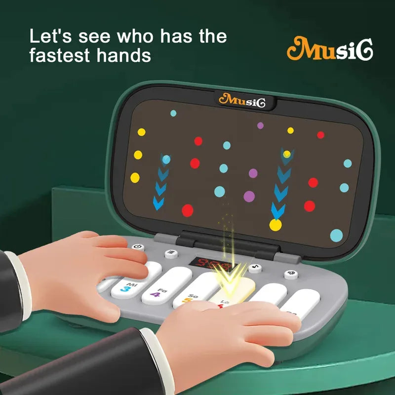 MelodySpark™ – Interactief Muziek- en Lichtpiano – Educatief Speelgoed Toetsenbord