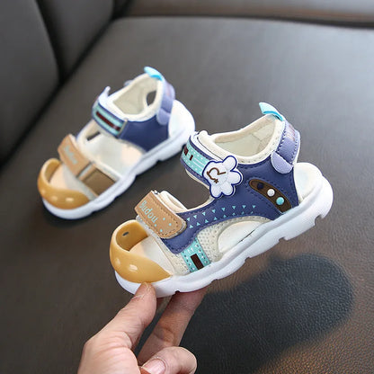 SandieSteps™ – Lichtgewicht Zomerschoenen met Grip – Kindersandalen voor Strandplezier