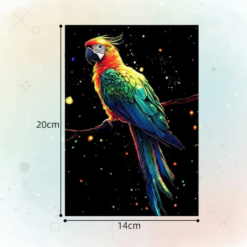 LightMuse™ – Oplichtende Kraskaarten Set – Creatief Ontspanningsspeelgoed