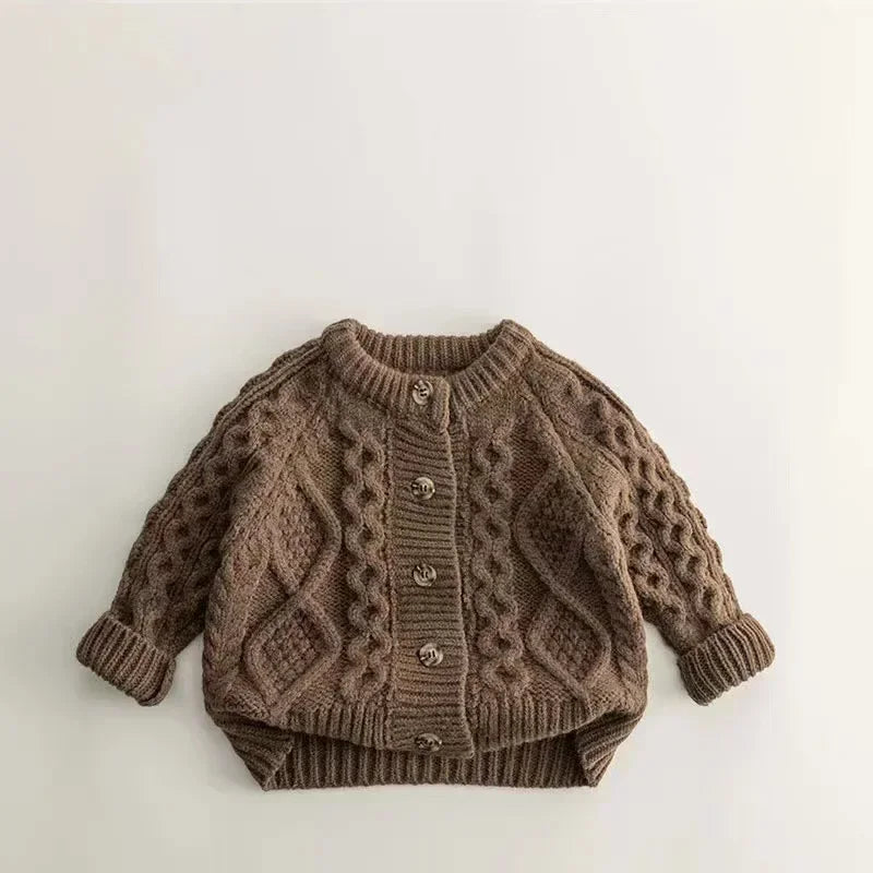 KnitCuddle™ – Supercomfortabele Gebreide Trui – Unisex Kinder Sweater