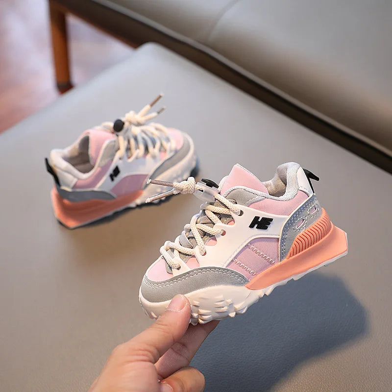 FlexRun™ – Ademend Comfort met Klittenband – Kindersportschoenen voor Actieve Dagen