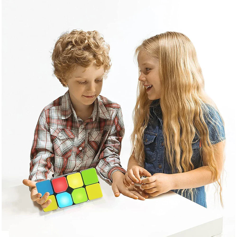 FlipPuzzle Pro™ - Puzzespel & muziek in je Handpalm - Puzzelkubus spel