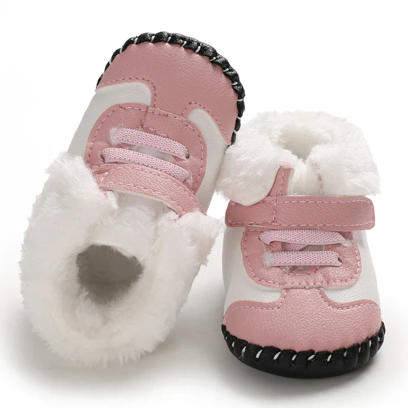 CuddleClasp™ – Warme Anti-Slip Laarzjes met Verstelbare Sluiting – Baby Winter Laarzen