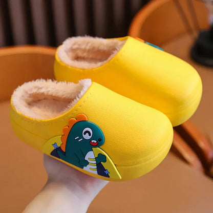 DrizzleBuds™ – Waterdichte Pantoffels met Antislip – Warme Kinder Slippers