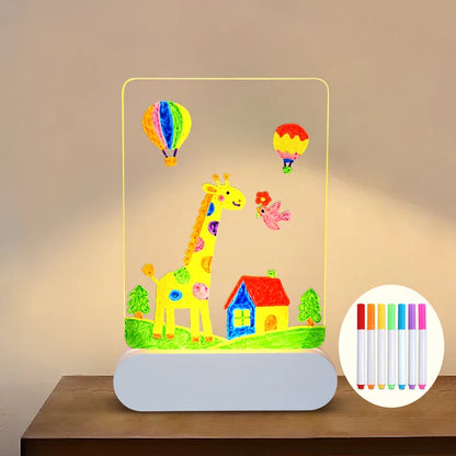 GlowDraw™ – Licht & Teken Speellamp - Teken nachtlamp