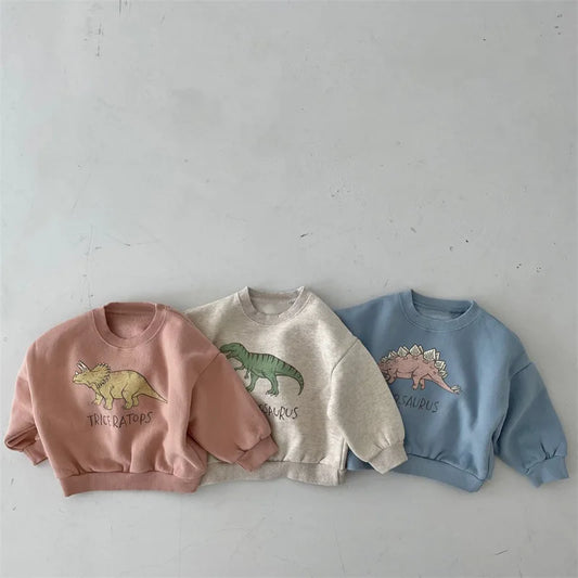 DinoRoar™ – Zachte Hoodie met Dino Print – Kinder Sweater