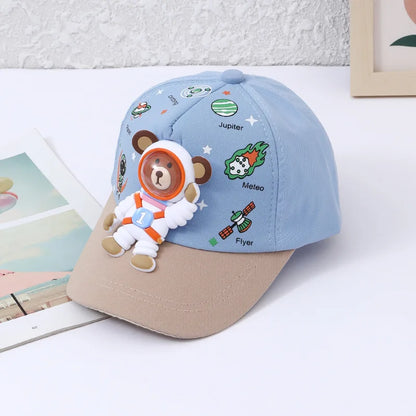ShadeBuddy™ – Verstelbare Cartoon Pet – Kinder Baseball Hoed