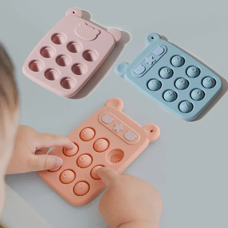 Fidget Phone™ - Bijtring & Fidget speelgoed in 1 - Siliconen Fidget Telefoon