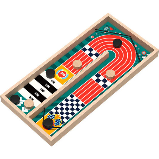 SnapShoot™ – Schiet je chips naar de winst – Strategie spel, Houten spel