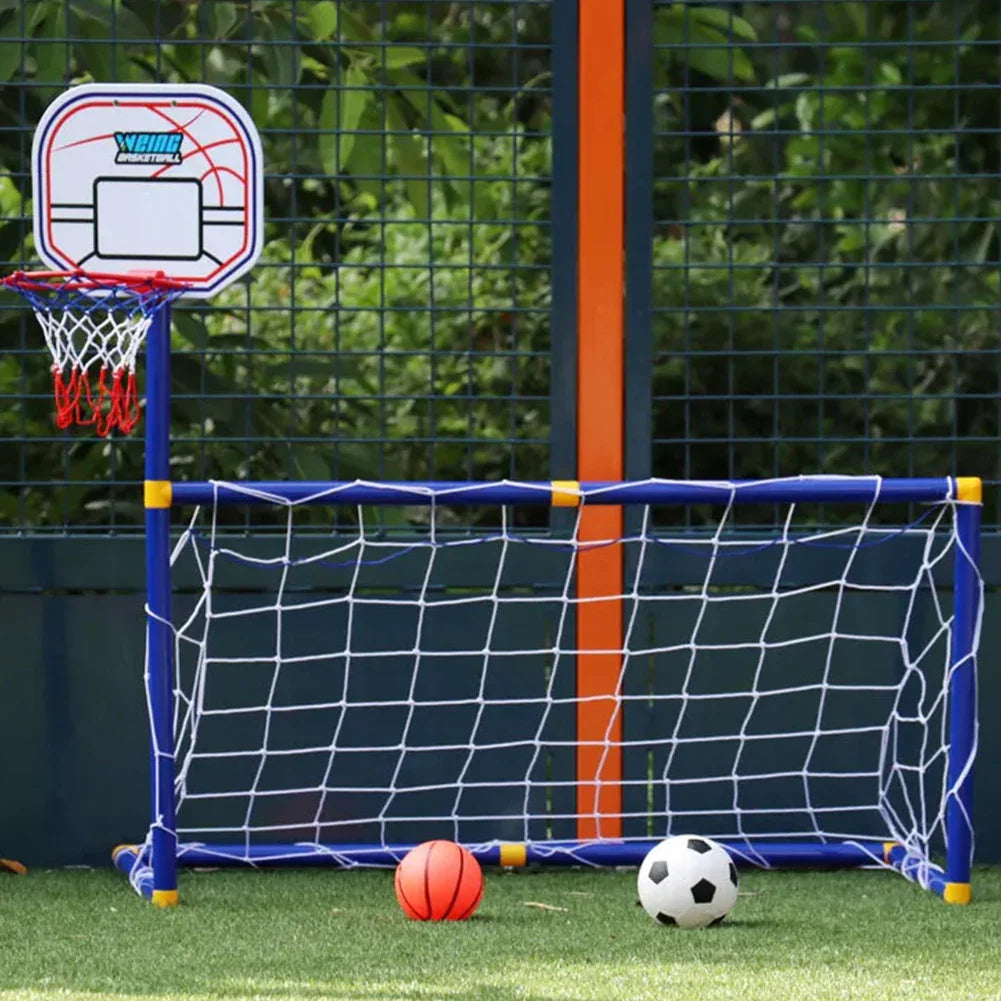 SportPlay™ – Voetbal & Basketbal Dubbelplezier – Kinderen Sport Speelset