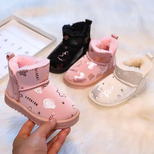 FrostStep™ – Waterdichte Snowboots met Warme Voering – Kinder Winterlaarzen