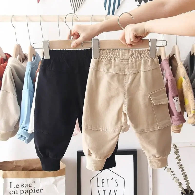 UrbanCargo™ – Duurzame Jongensbroek met Pockets – Comfortabele Kinder Cargobroek