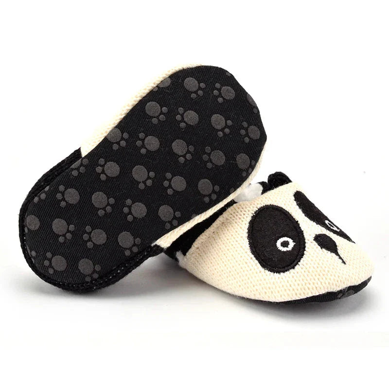 NestleToes™ – Antislip Babyslofjes van Katoen – Warme Baby Schoenen