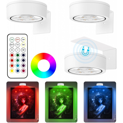 ArtLume LED-Spotjes - Draadloos, Oplaadbaar, Magnetisch