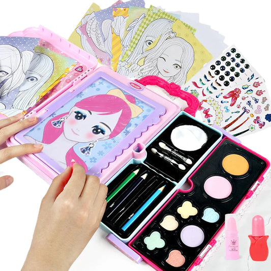 CharmPalette™ – Creatieve Make-up en Tekenset – Fantasie Speelgoed Set
