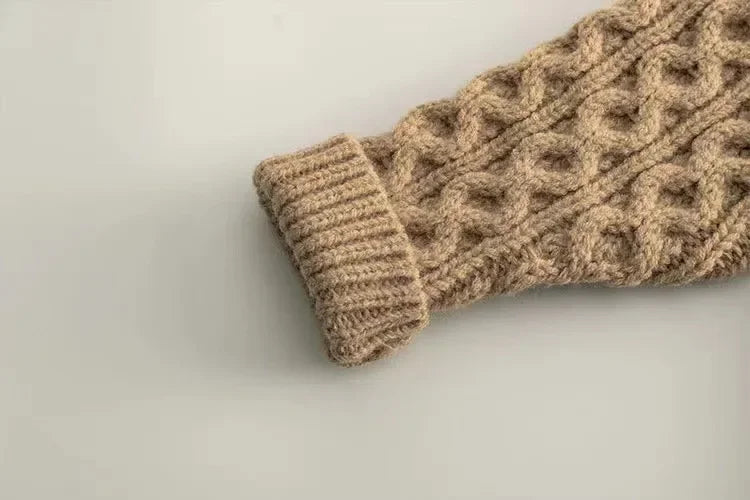 KnitCuddle™ – Supercomfortabele Gebreide Trui – Unisex Kinder Sweater