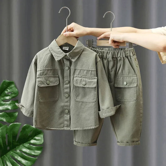 Playdenim™ – Trendy 2-delige Set – Comfortabele Kinder Outfit