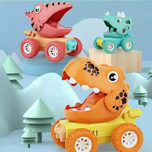 Monster Dino Truck™ - Push & Go Dinosaurus Auto’s