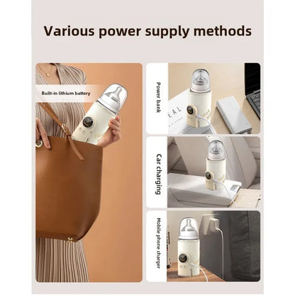 FeedWarm™ – Draadloos Flesverwarmer - Altijd Warm & Klaar