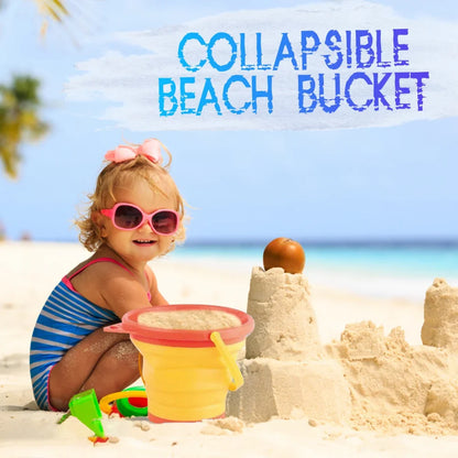 FlexiBucket™ – De Ultieme Opvouwbare Strandemmer - Strand Speelgoed