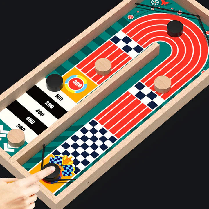 SnapShoot™ – Schiet je chips naar de winst – Strategie spel, Houten spel