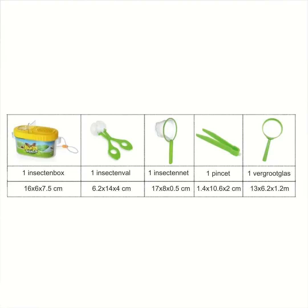 BugsWorld™ - Insecten vang set - Educatief speelgoed voor kinderen