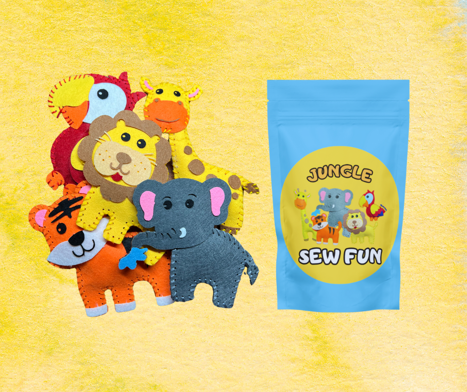 4Little - Sew Fun - Veilige DIY vilten dieren naaiset