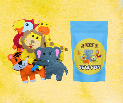 4Little - Sew Fun - Veilige DIY vilten dieren naaiset