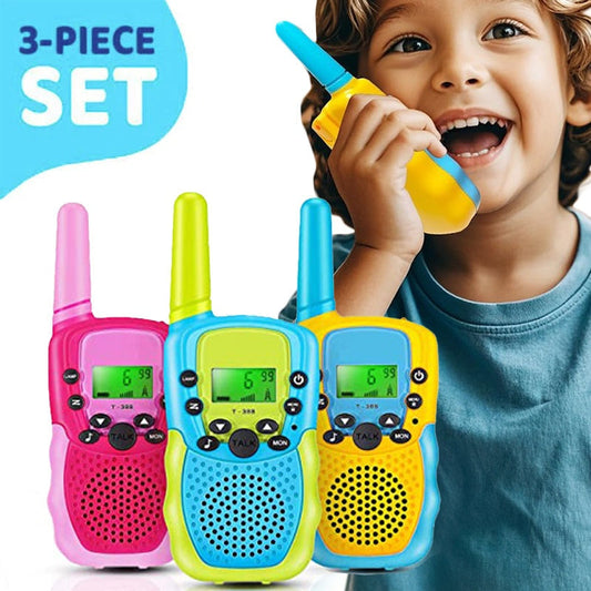 ComTalk™ – Kleurrijke Walkie-Talkie Set – Avontuurlijk Speelplezier