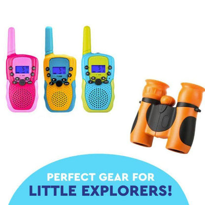 ComTalk™ – Kleurrijke Walkie-Talkie Set – Avontuurlijk Speelplezier