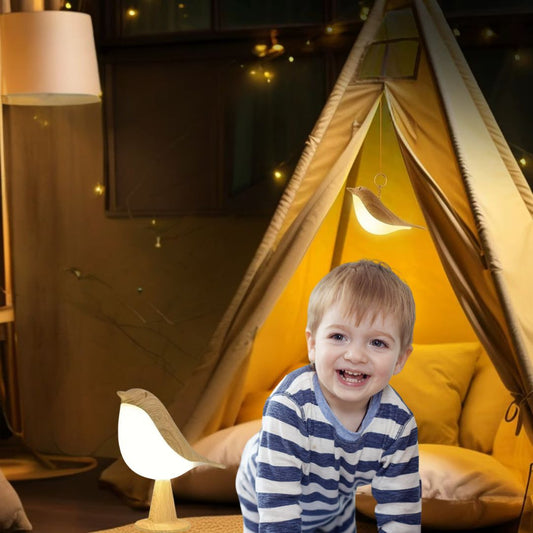 GlowMagpie™ – Draadloze LED Nachtlamp met Aromatherapie – Touch Bedlamp